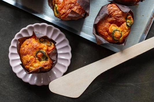 Chilli Cheese Cornbread Muffins